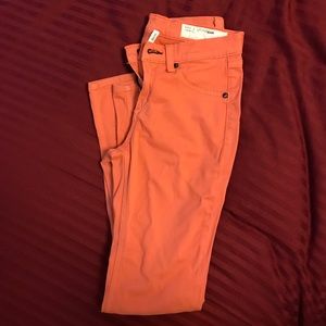 Rag & bone spiced coral jean leggings