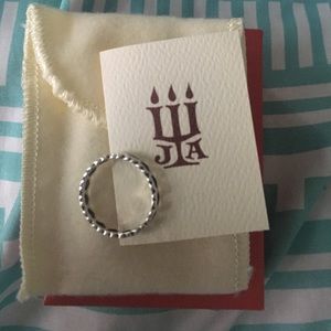 James Avery Sterling Silver Tiny Hearts Band.