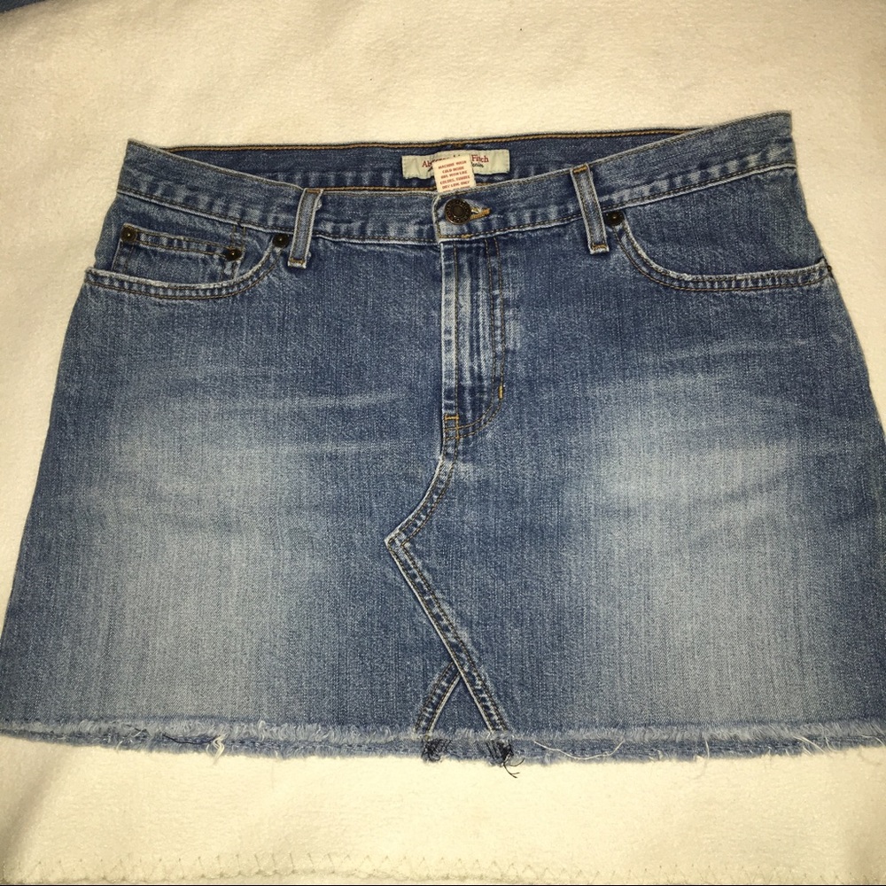 Y2K Abercrombie Jean Skirt