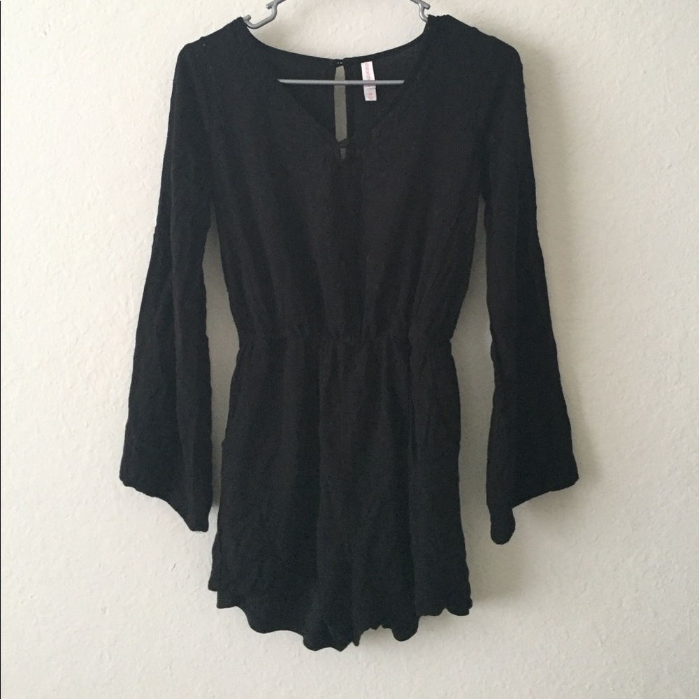 Xhilaration Black Romper (XS)