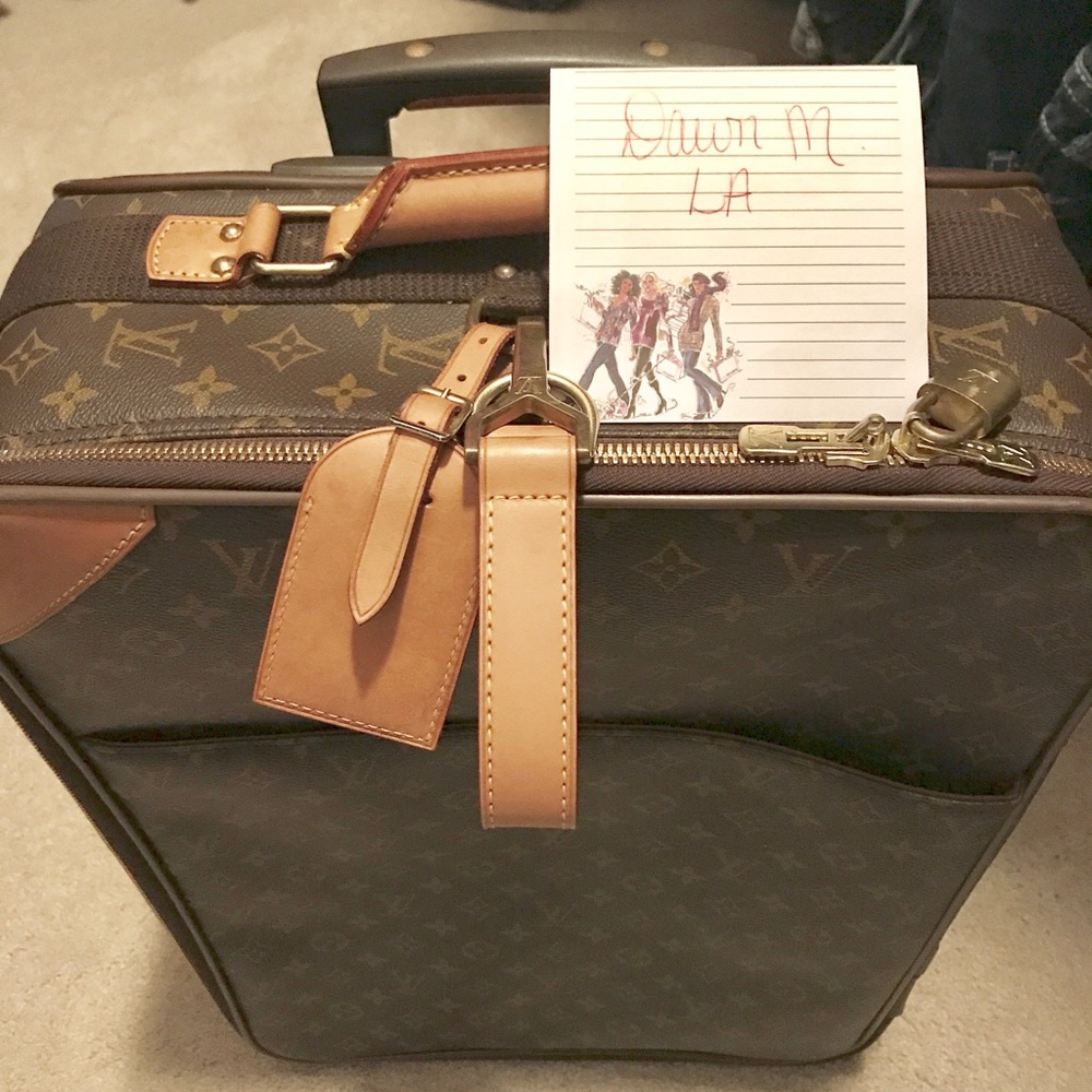 SOLD! Louis Vuitton Pegase Suitcase