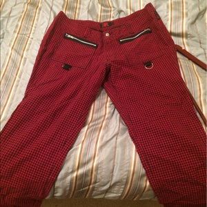 Daang goodman NYC checkered punk pants