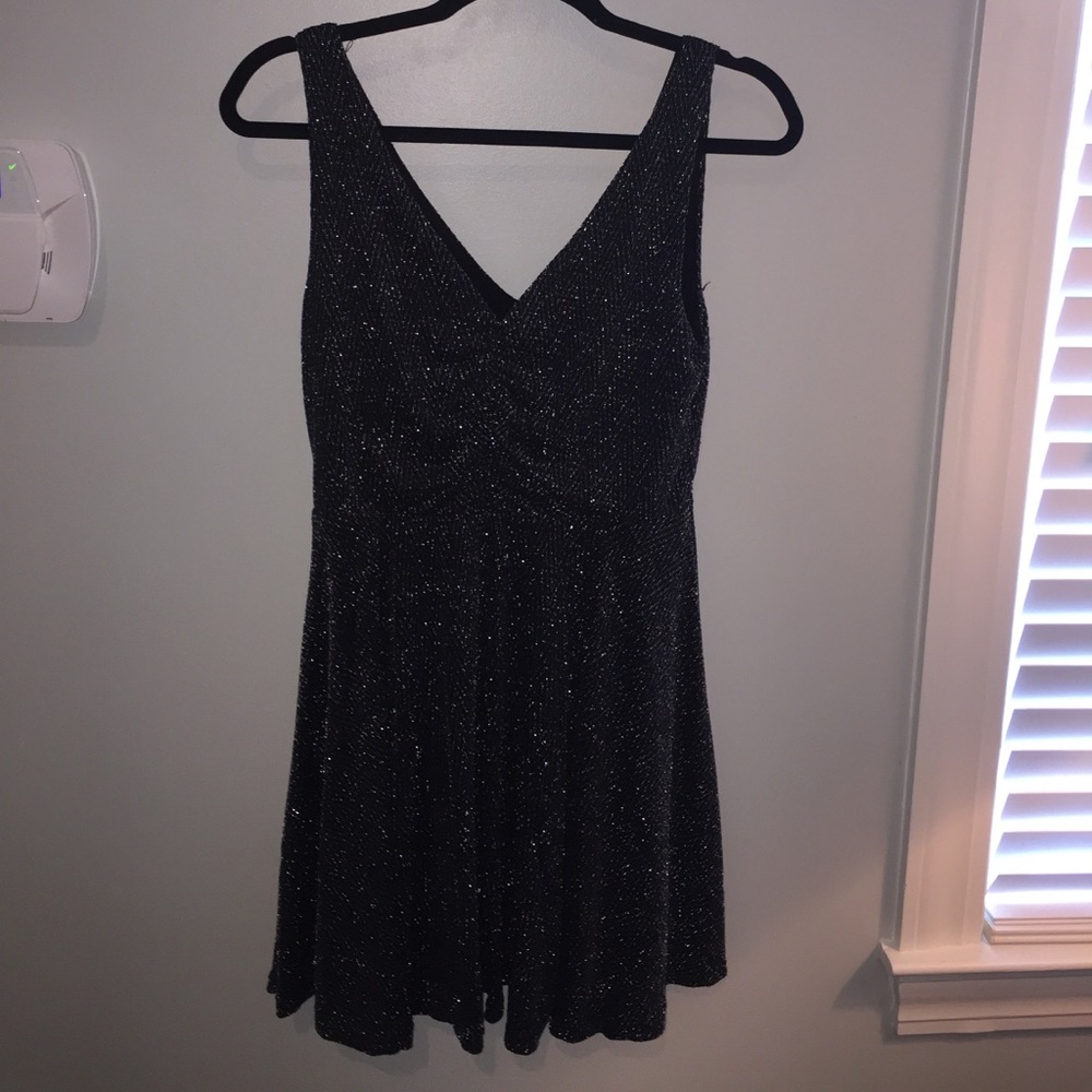 NWOT MINKPINK Black Shimmery Dress
