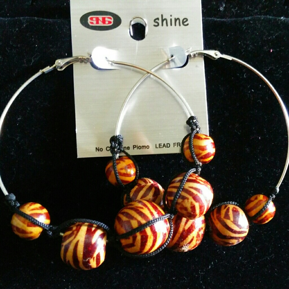 Earrings lots of earrings.