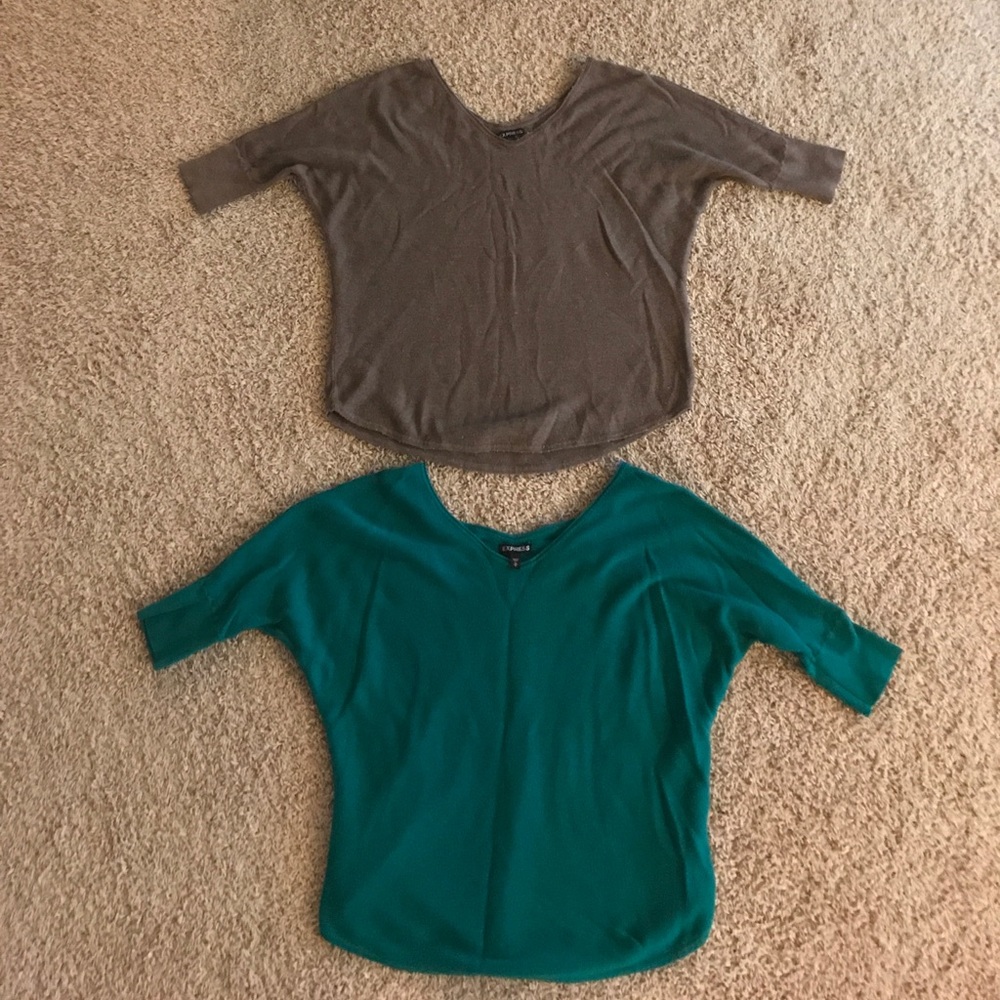 Express dolman sweaters