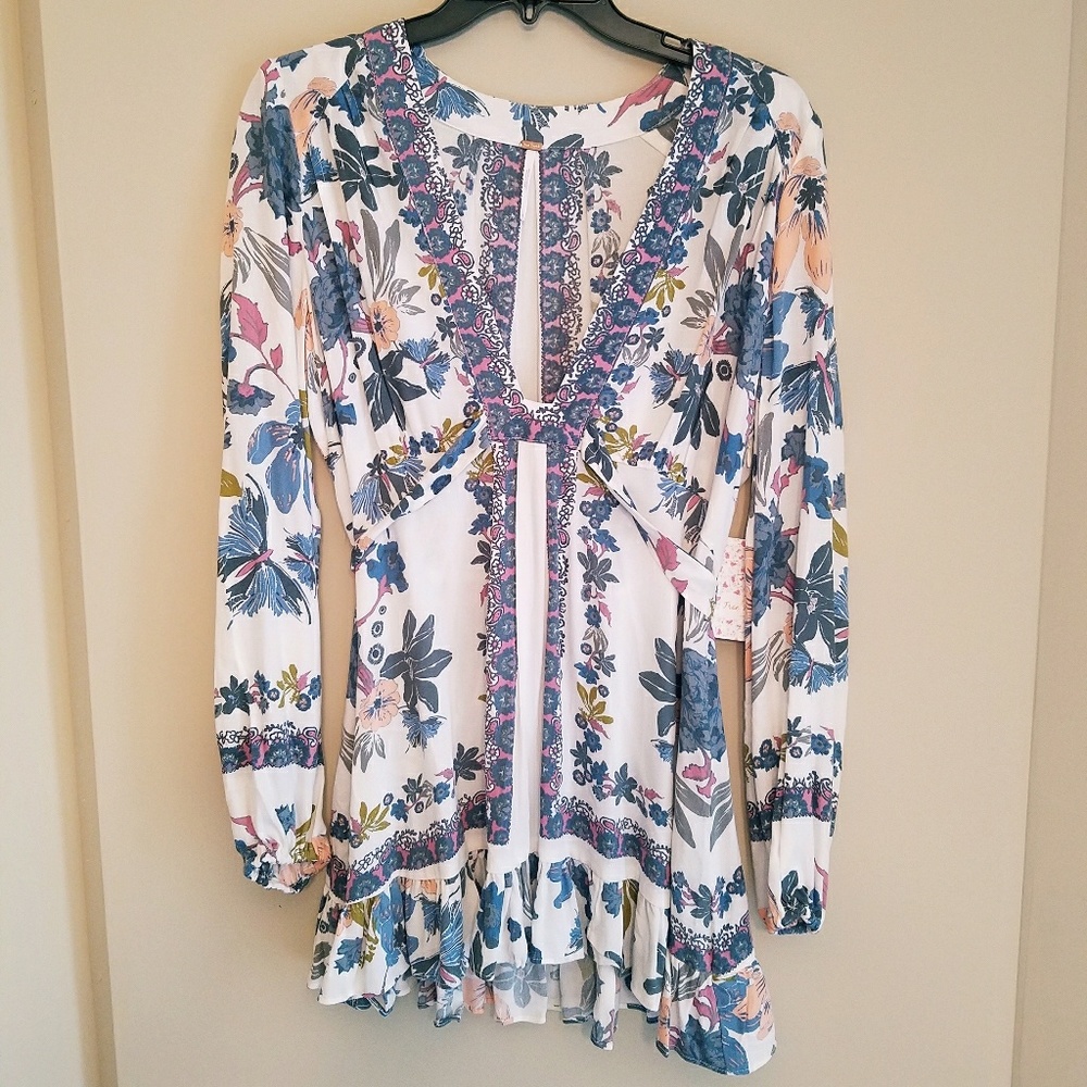 NWT Free People flirty Tunic - Picture 2 of 2