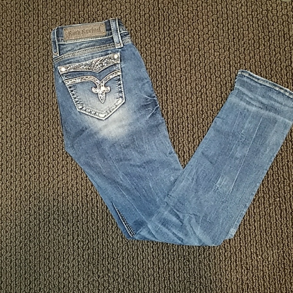 Rock Revival Straight Leg Jeans