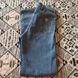 90's guess high waisted jeans 27