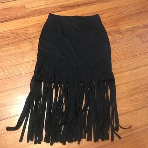 Fringe skirt