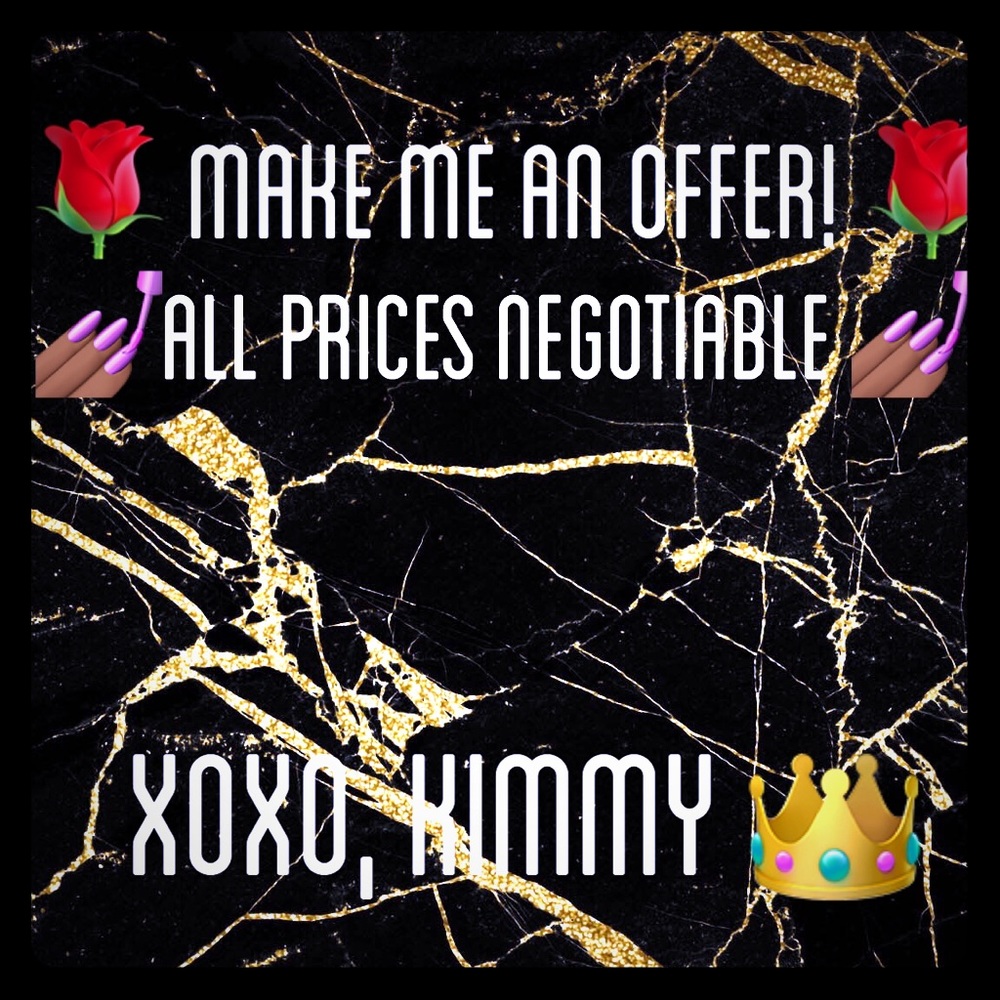 Prices Negotiable! 🌹