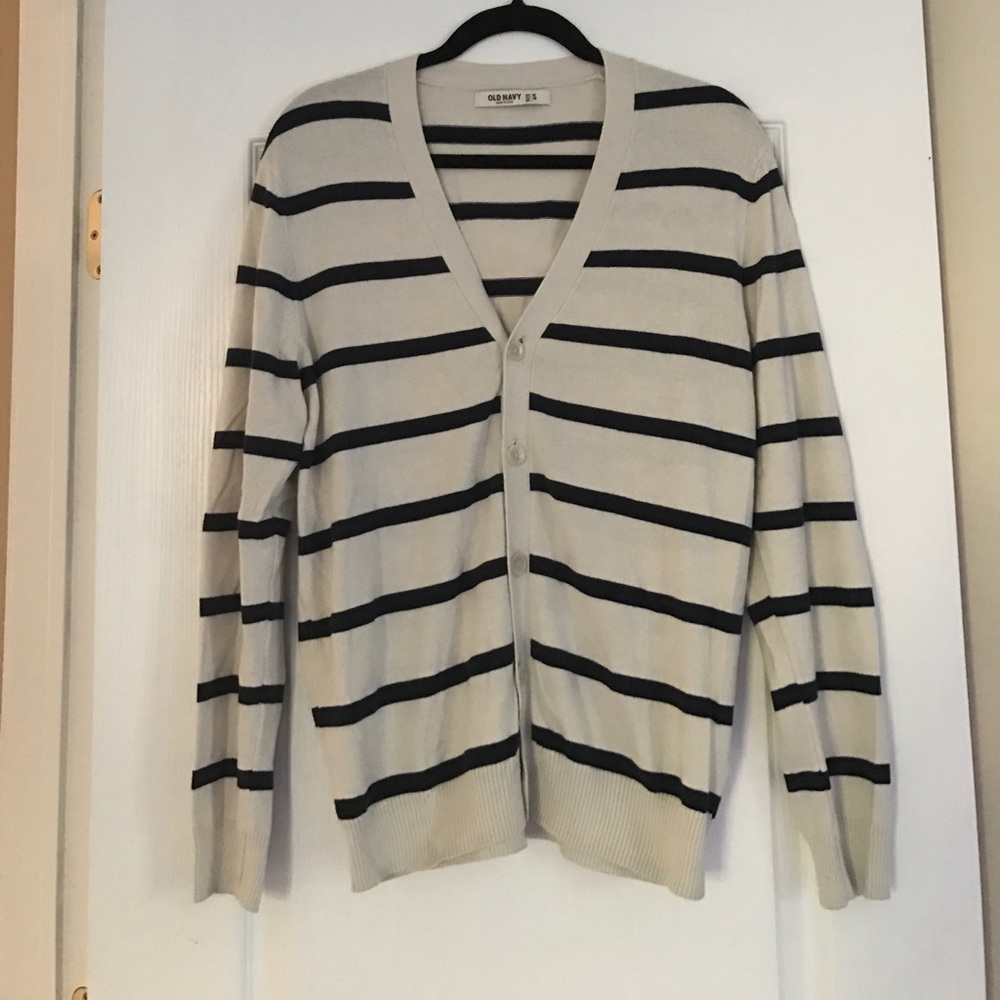 Men's striped sweater