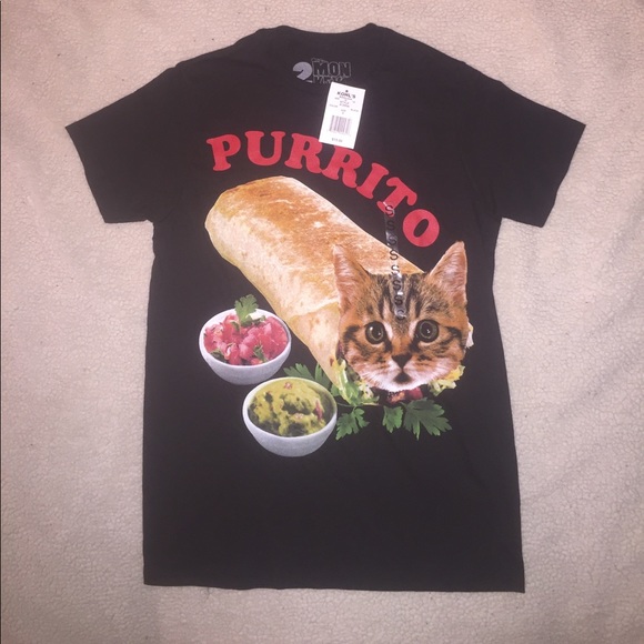purrito t shirt