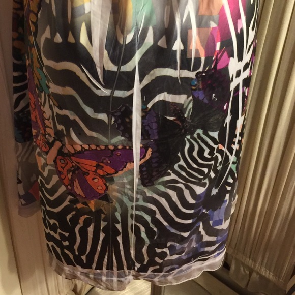 S-UNITY WORLD WEAR KNIT MULTI-COLOR-SILVER DRESS - Picture 8 of 8