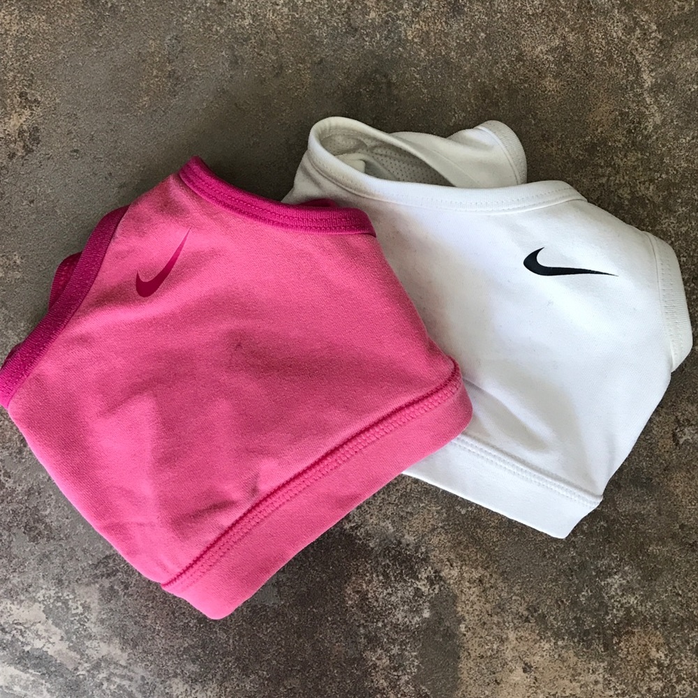 Lot of 2 Nike 💙 Reversible Sports Bras, M