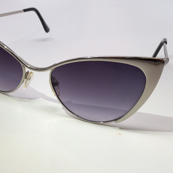 52% off Accessories - Cat eye Silver Metal framed ...