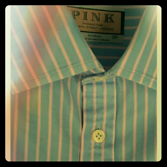☆●○○☆THOMAS PINK FC SHIRT - Picture 1 of 3