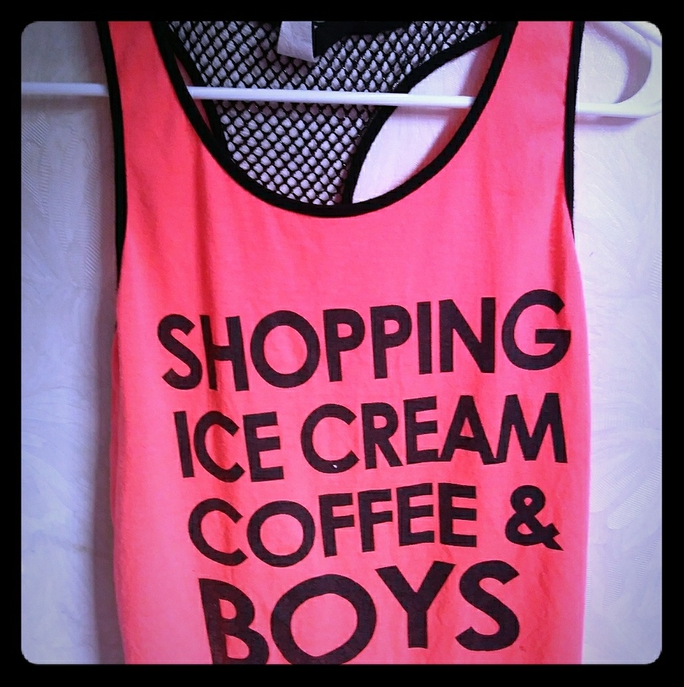 Logo shirt SHOPPING, ICE CREAM 🍦, COFFEE AND BOYS