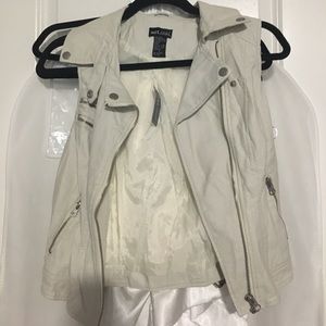 "Leather" vest