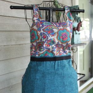 paisley dress