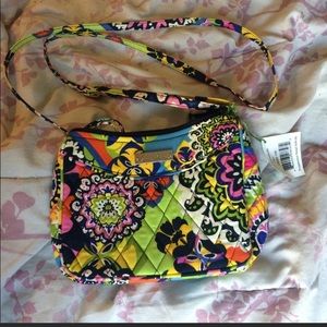 NWT Vera Bradley Little Crossbody in Rio