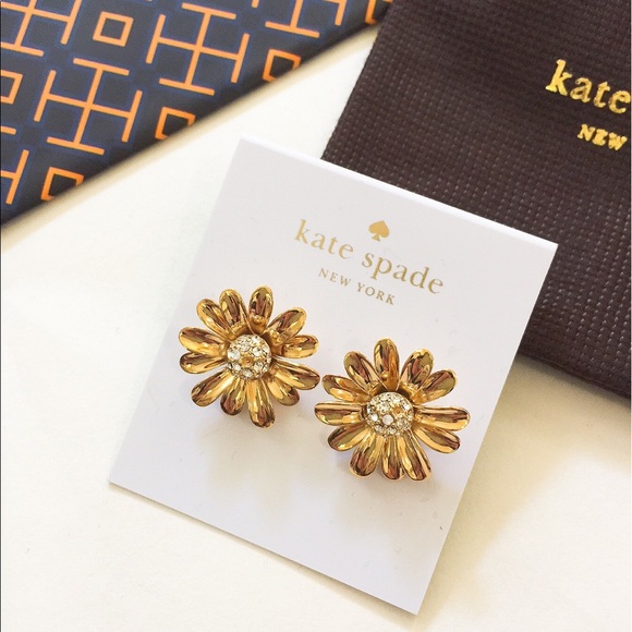 kate spade Jewelry - NWT Auth Kate Spade daisies earrings