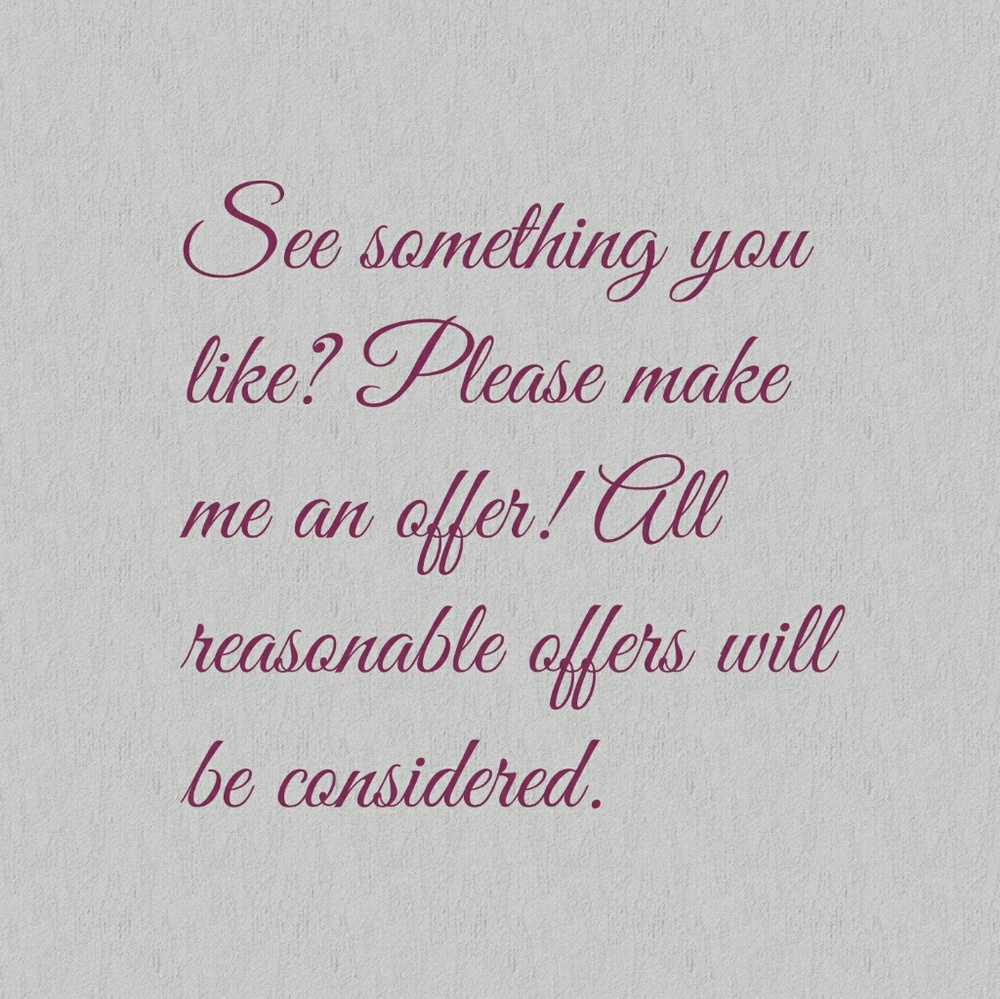 See something you like? Please make an offer!