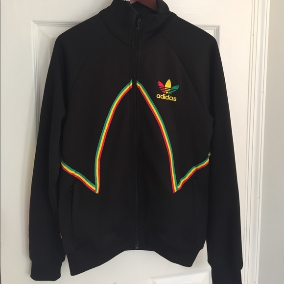 adidas Other - Black Adidas track jacket, size S.