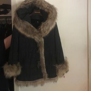 Black mink jacket