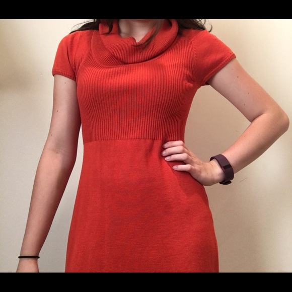 Body Central Dresses & Skirts - Burnt Orange Sweater Dress