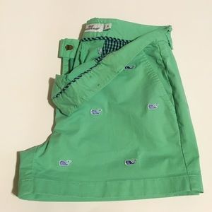 Vineyard Vines Whale Embroidered Shorts