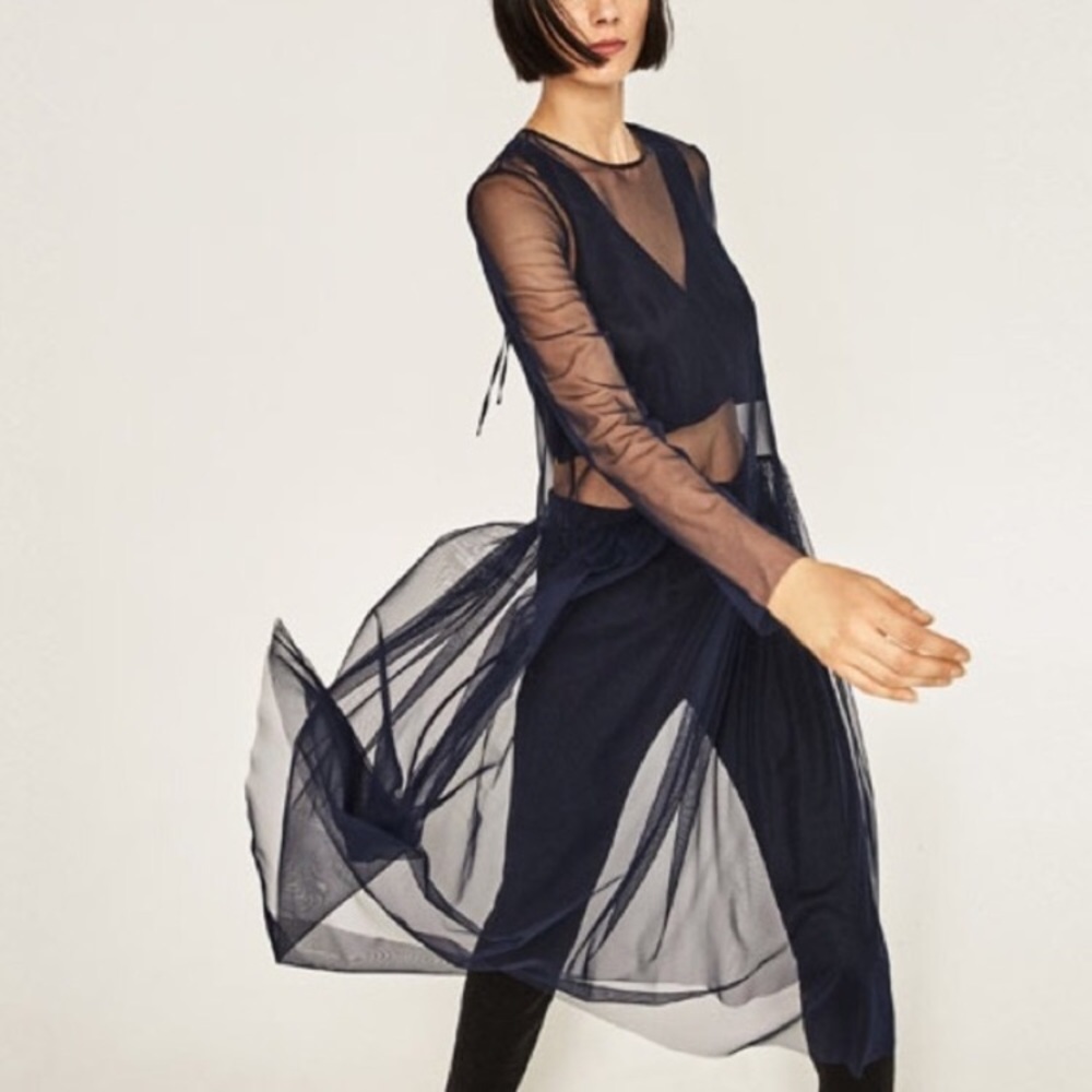 BRAND NEW Sheer tunic