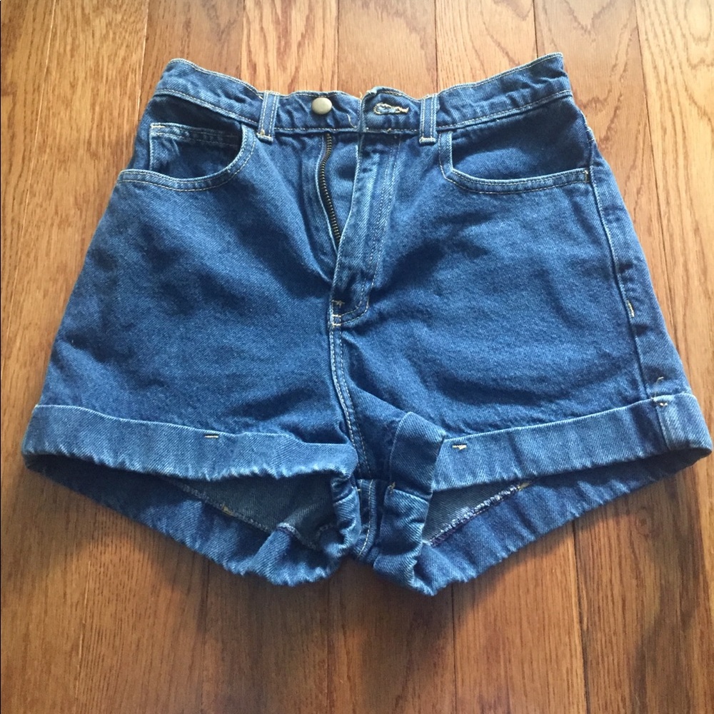 American apparel dark denim jeans size 26
