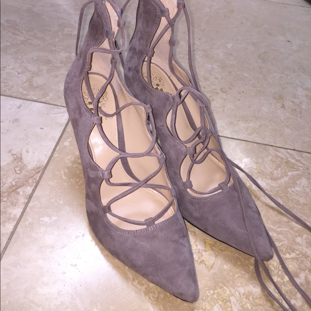 Vince Camuto Lace Up Pumps