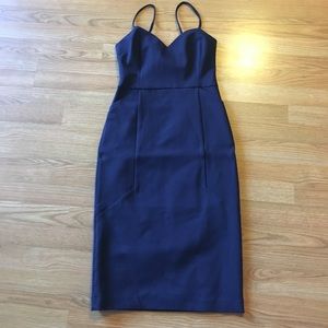 Pure Navy dress with pockets
