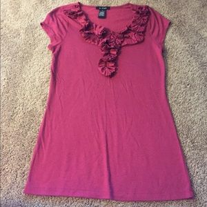 Size small like new shirt. Pink. From JCpenny