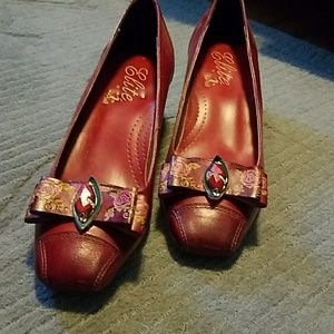 Corkys elite red brand new shoes