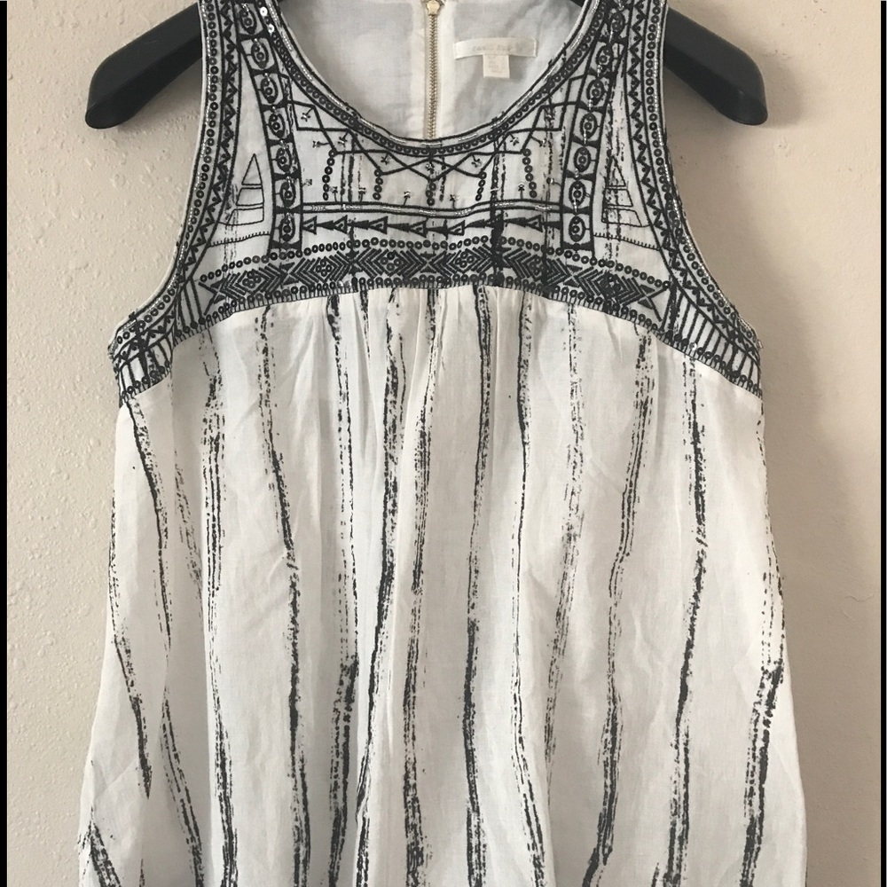 Stitch Fix see U soon beaded/sequined top