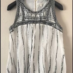 Stitch Fix see U soon beaded/sequined top
