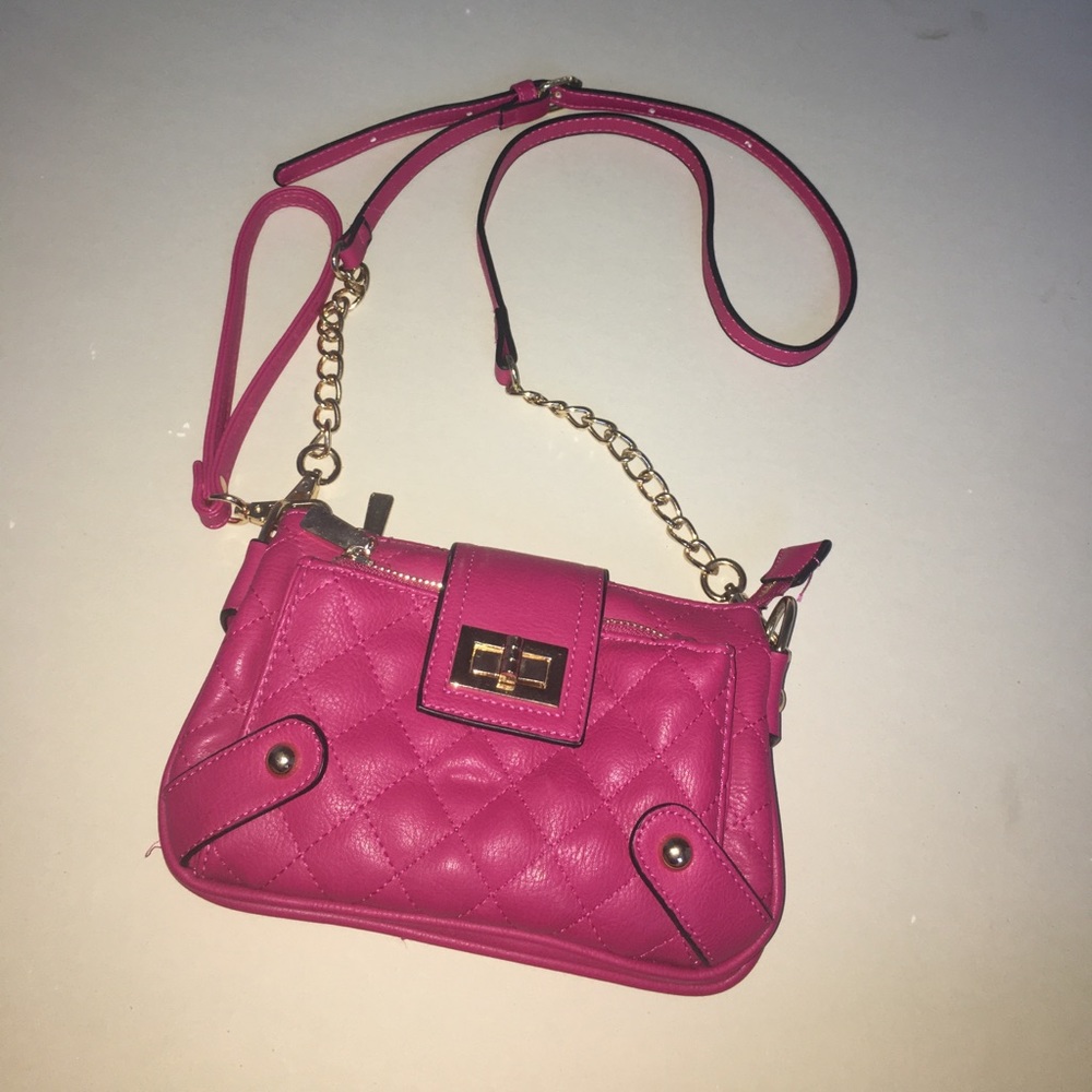 mini pink purse