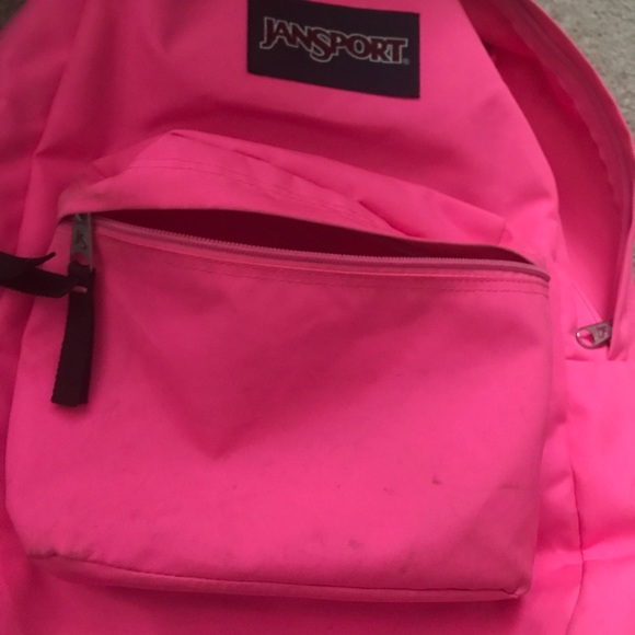 Jansport book bag hot pink - Picture 3 of 4