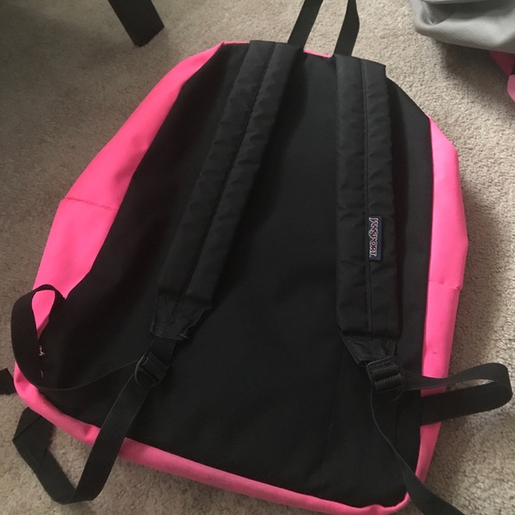 Jansport book bag hot pink - Picture 4 of 4