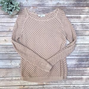 Ann Taylor Loft Dusty Rose Sweater Size Small