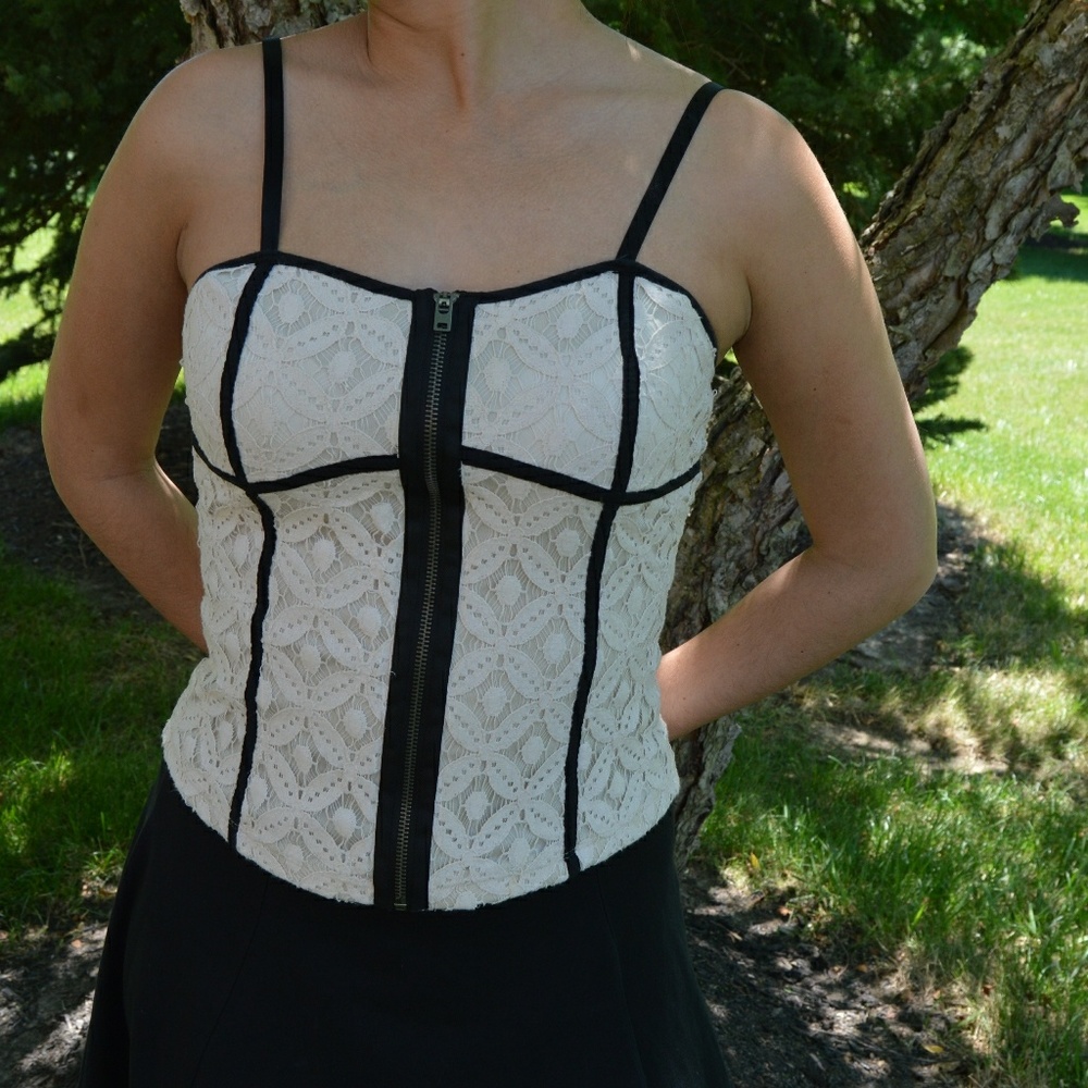 Sexy Corset-Like Top