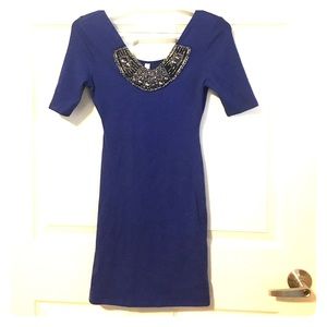 Royal blue XS Xhilaration bodycon dress