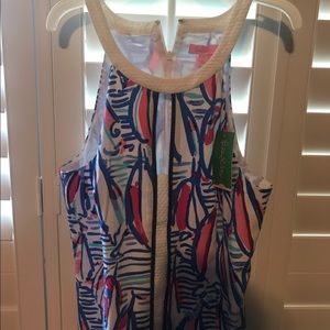 Lilly Pulitzer sailboat shift dress