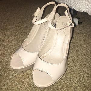 BCBG Nude Heels