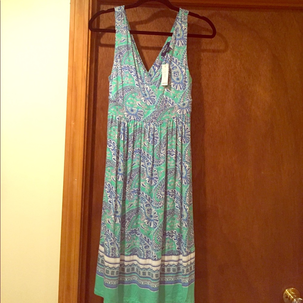 NWT- Old Navy Paisley Dress
