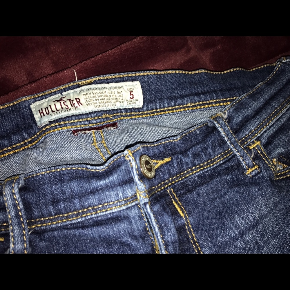 Two Pairs Hollister medium wash jeans Size 5