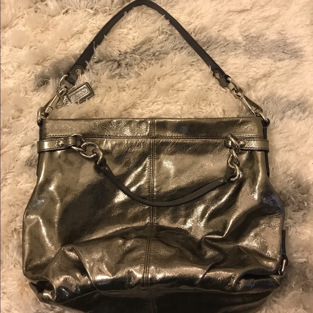 Coach Bag Metallic
