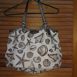 Coach Seashell Bag Large EUC